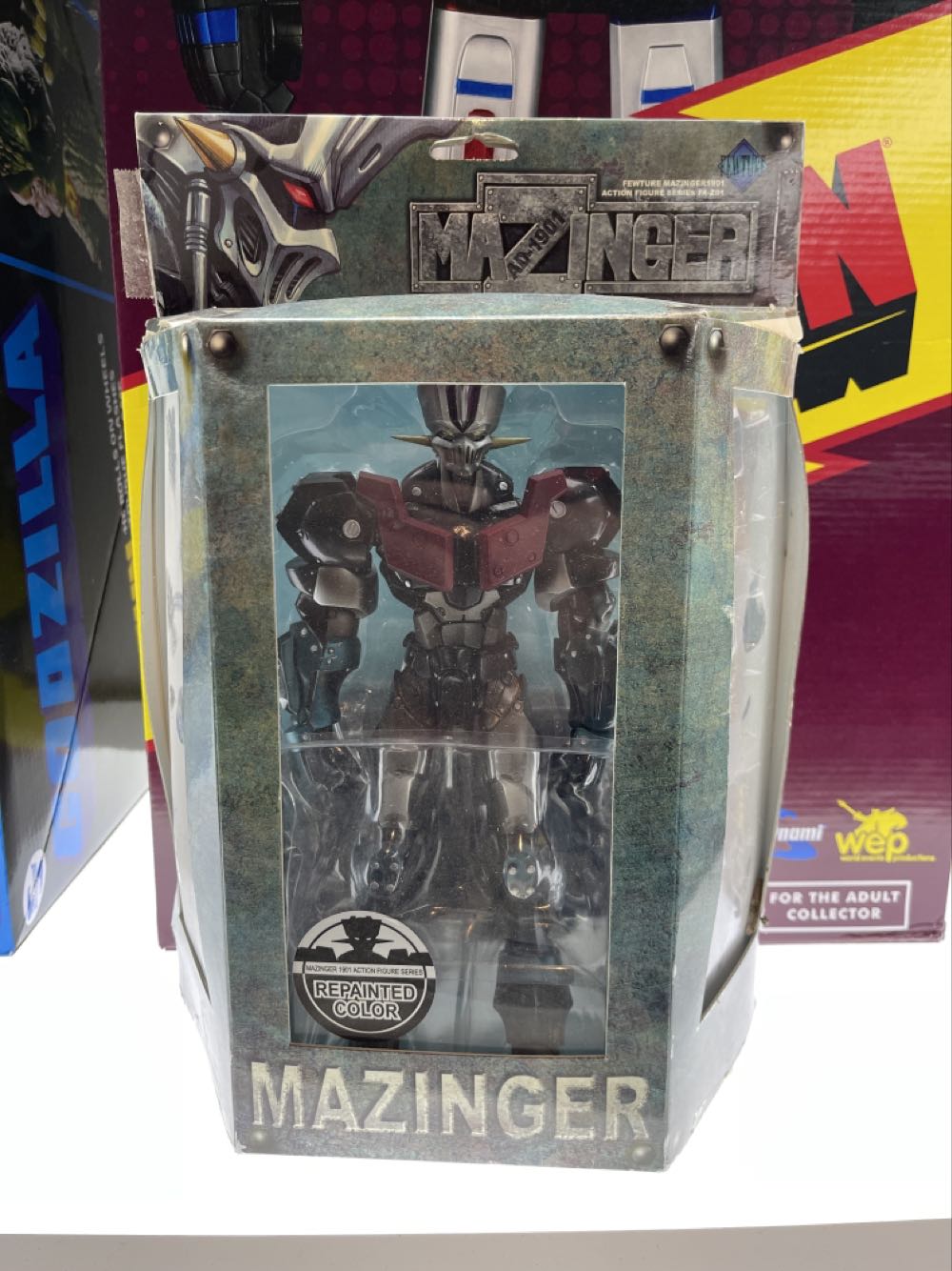 Sdcc Kidrobot 8” Chrome Electroplated Mecha Godzilla Only 500 Made