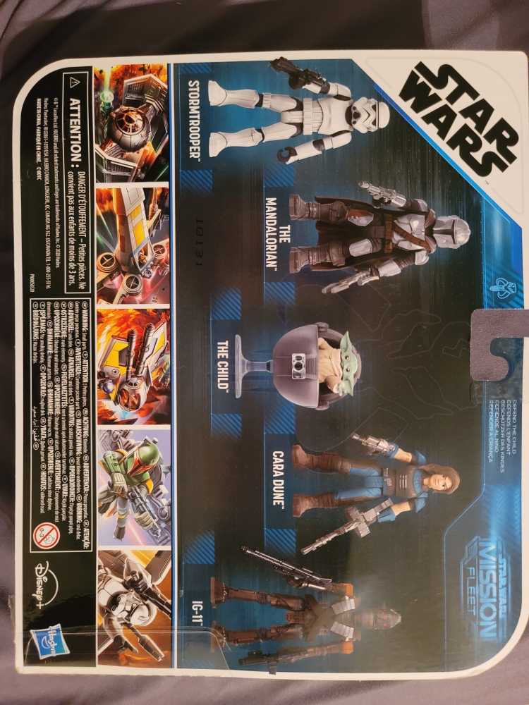 Cara Dune (Defend The Child) - Disney / Hasbro (Mission Fleet 2.5” 2020- Now: Expedition) action figure collectible [Barcode 5010993778904] - Main Image 3