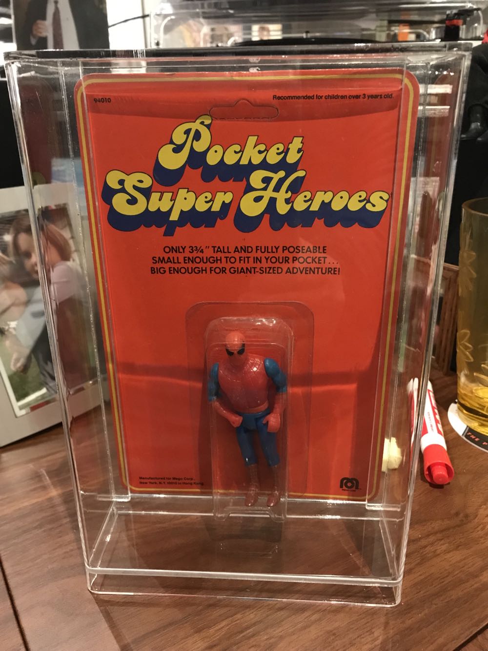 Mego Pocket Super Heroes Spider-Man - Red Card - Mego Corp action figure collectible - Main Image 2
