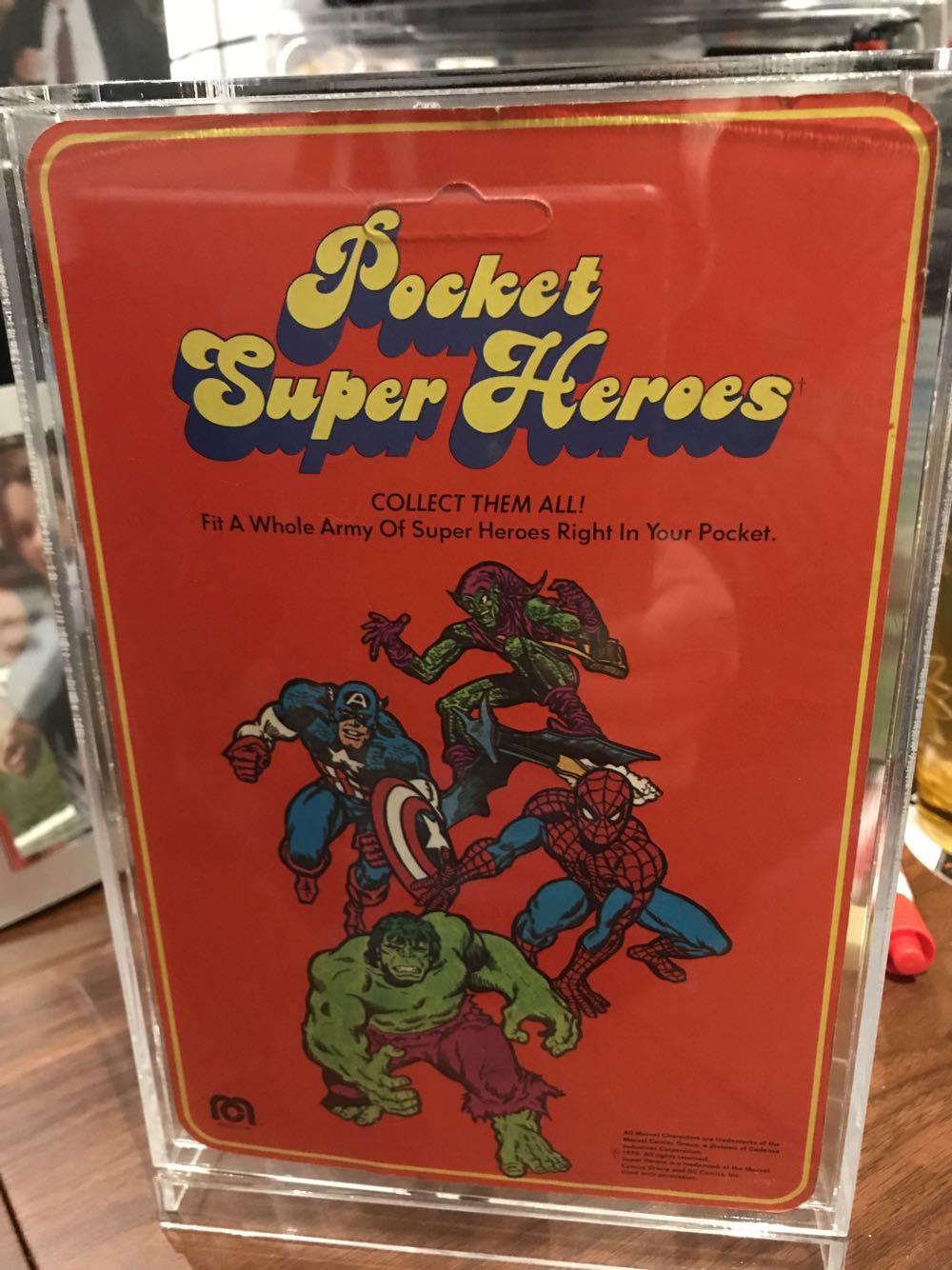 Mego Pocket Super Heroes Spider-Man - Red Card - Mego Corp action figure collectible - Main Image 3