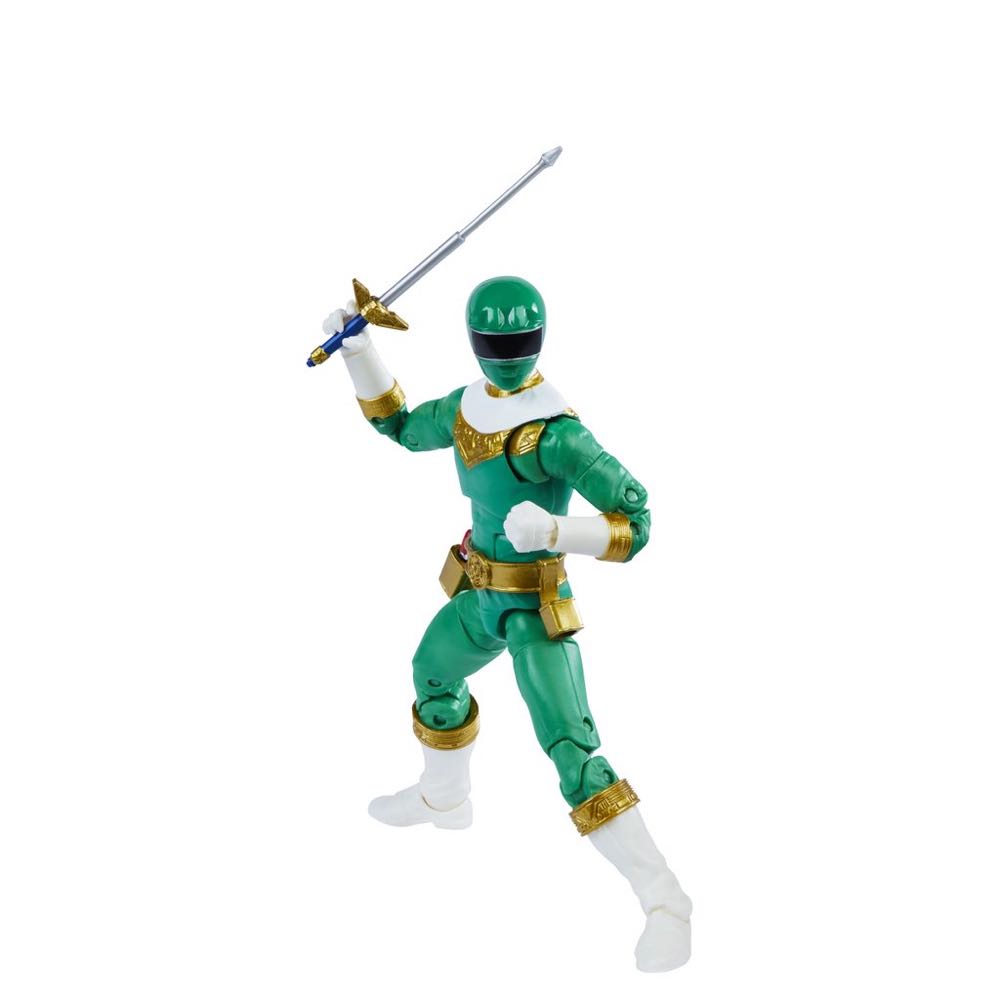 Zeo Green Ranger - Hasbro (Power Rangers: Zeo) action figure collectible [Barcode 630509993062] - Main Image 2