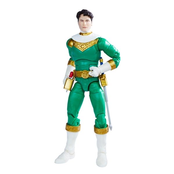 Zeo Green Ranger - Hasbro (Power Rangers: Zeo) action figure collectible [Barcode 630509993062] - Main Image 3