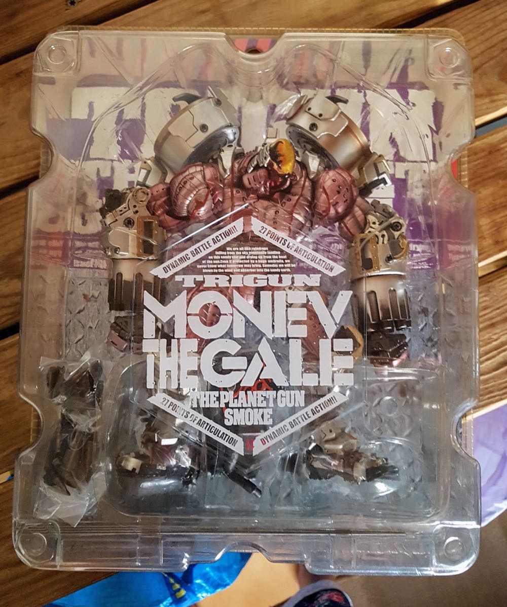 Manga: Trigun (Monev The Gale) - Kaiyodo (Kaiyodo) action figure collectible - Main Image 2