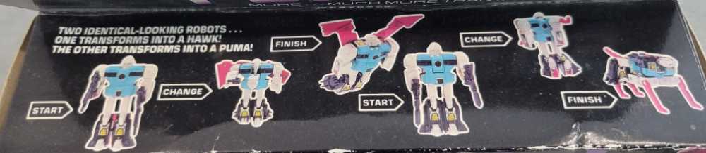 Transformers G1 Wingspan Decepticon Clones - Hasbro (1984) action figure collectible [Barcode 038976059579] - Main Image 2