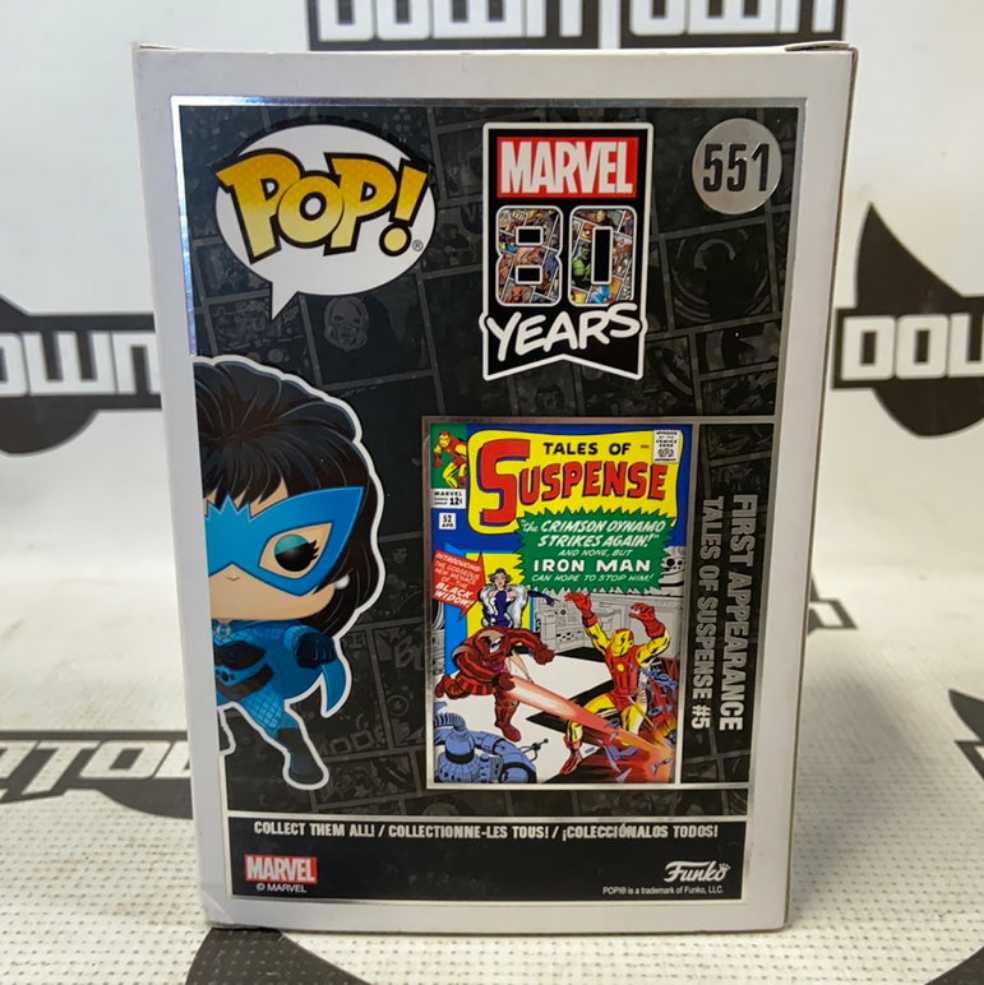 Black Widow Marvel: Funko Pop! Marvel 80 Years - Black Widow #551 - Funko Pop! MARVEL (Marvel 80 Years - Legend Series) action figure collectible [Barcode 889698445023] - Main Image 4