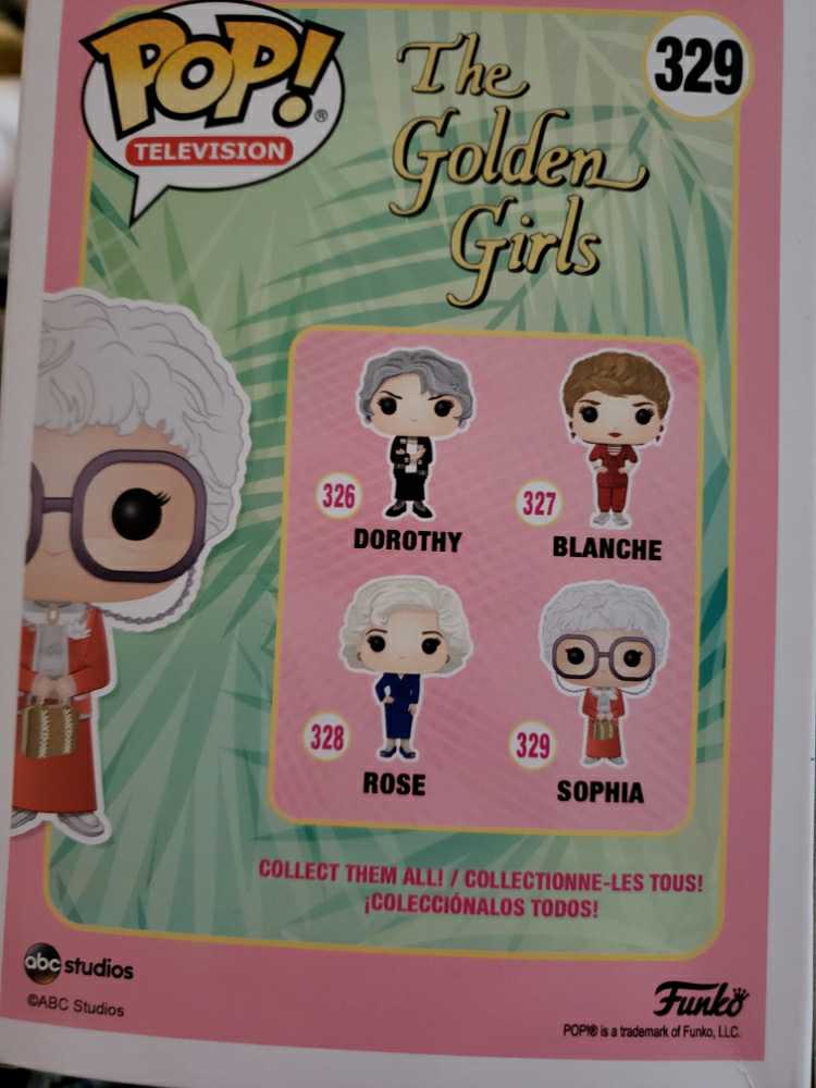 Sophia The Golden Girls  - Funko (Diamond collection) action figure collectible [Barcode 889698517751] - Main Image 2