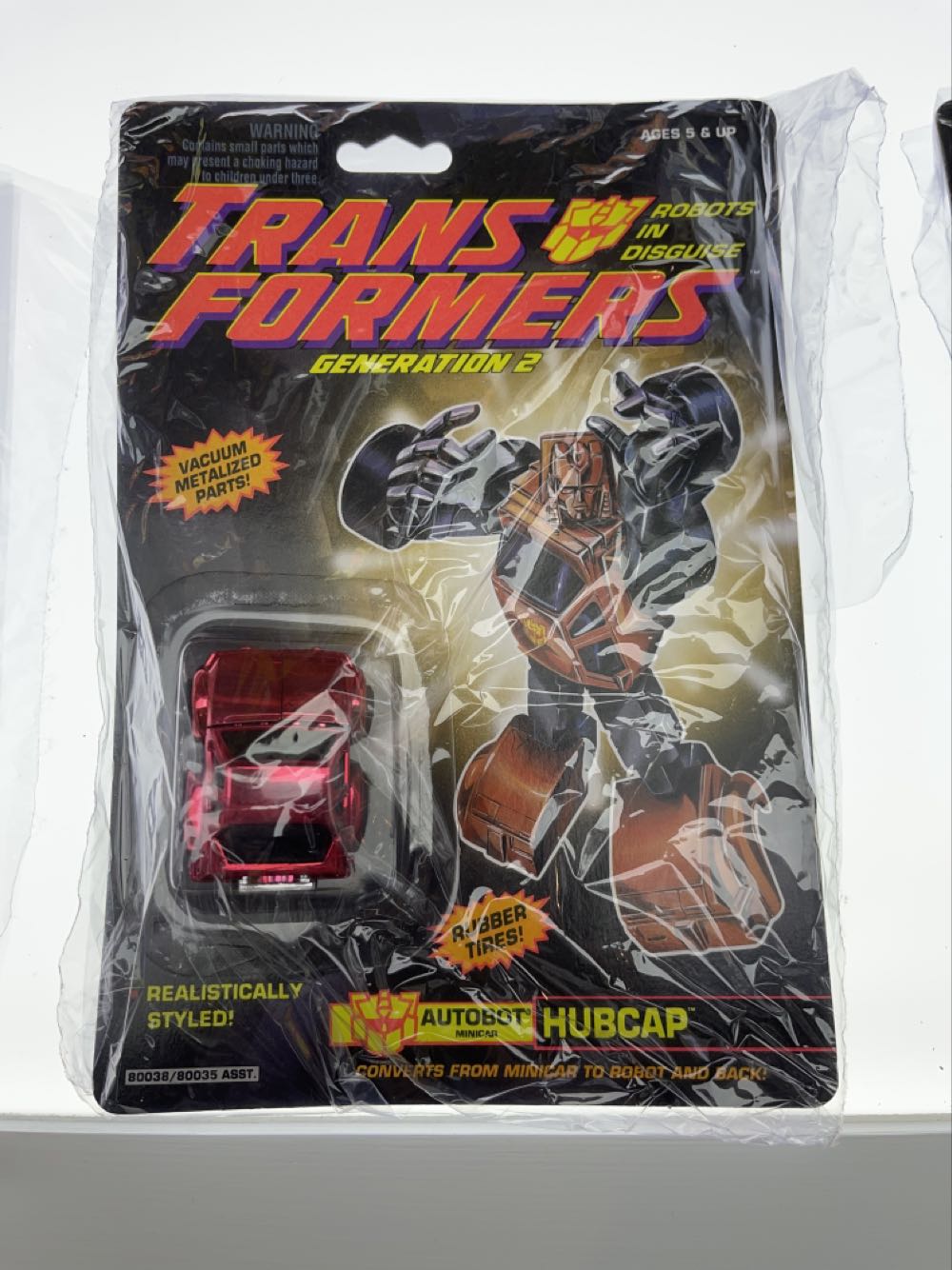 Hubcap - Hasbro (Generation 2) action figure collectible [Barcode 038976800386] - Main Image 2