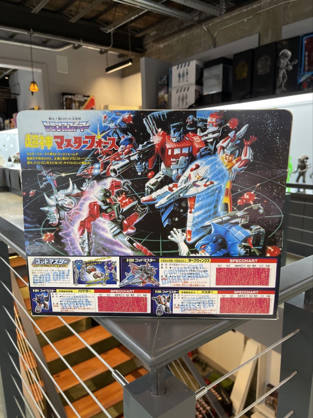 Darkwings Masterforce D-306 - Takara action figure collectible [Barcode 4904880022816] - Main Image 2