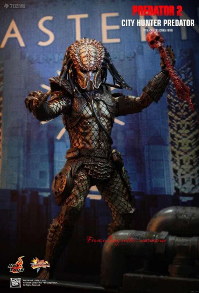 City Hunter Predator  - Hot Toys (Predator 2) action figure collectible [Barcode 4897011174457] - Main Image 2