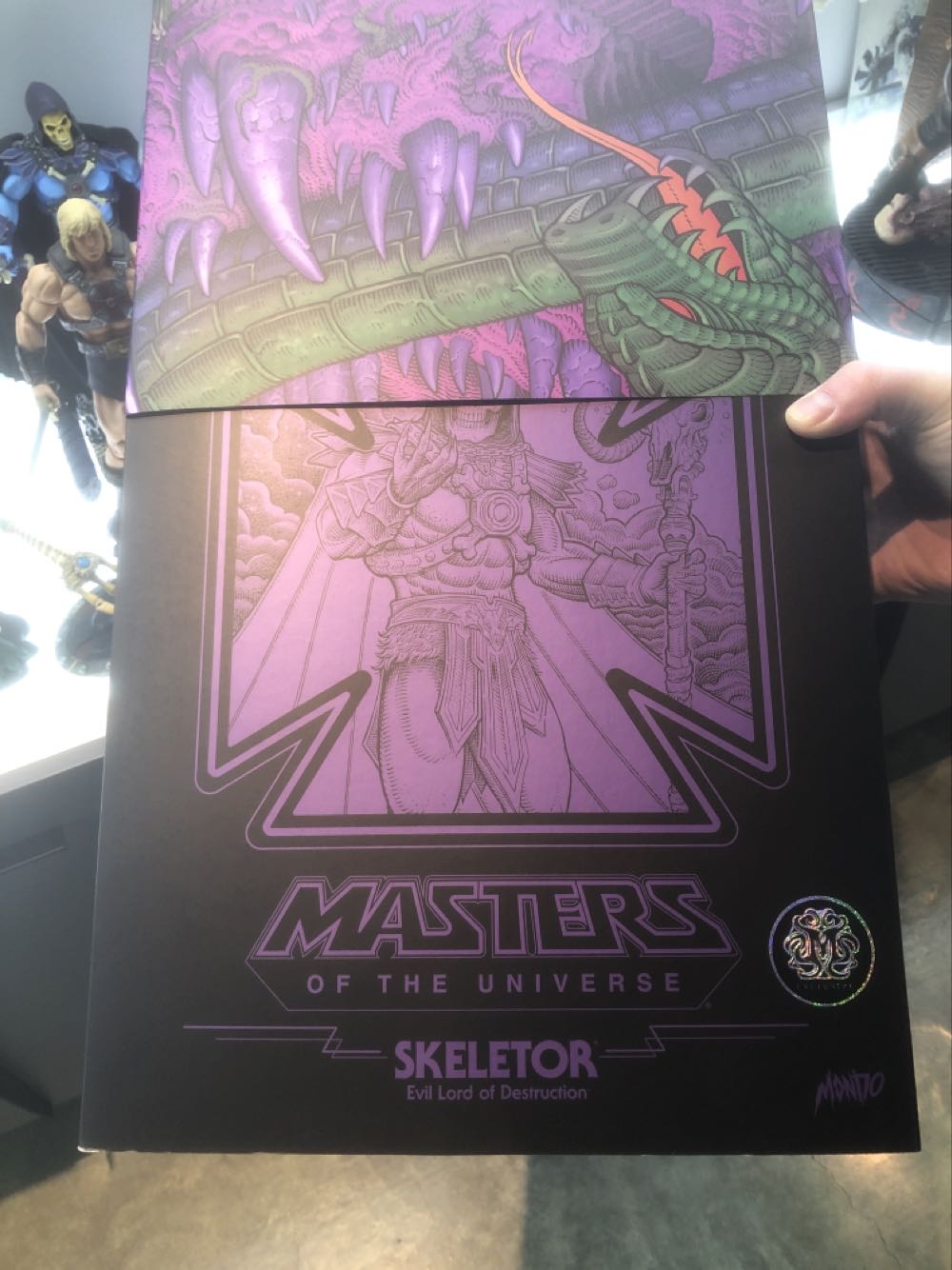 Skeletor DCon Exclusive Mondo - Mondo action figure collectible [Barcode 850972006650] - Main Image 2