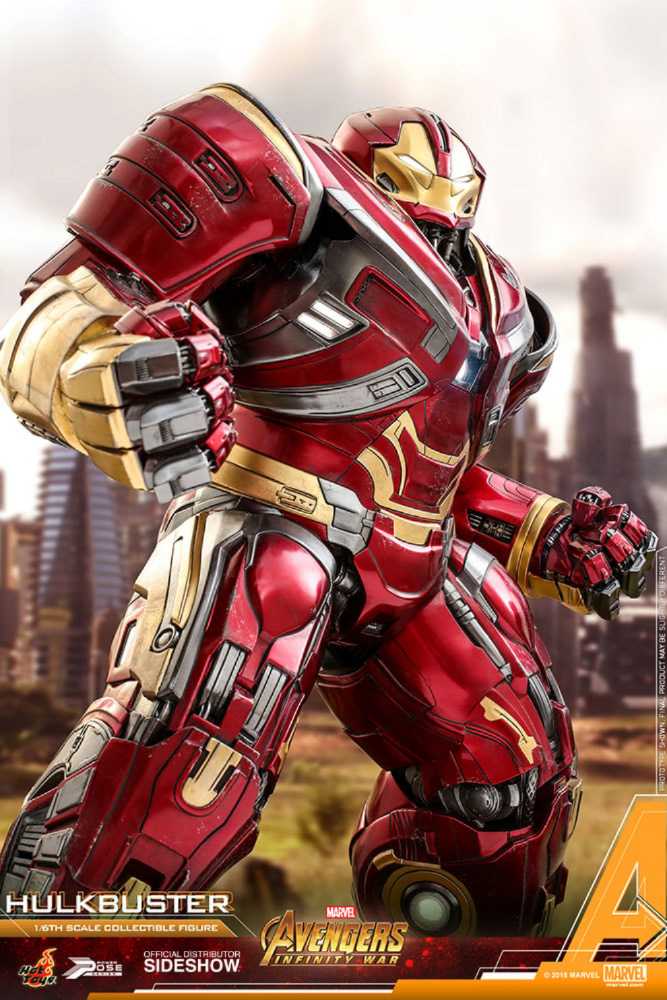 Hot Toys Movie Masterpiece Series 1 6 Scale Figure: Avengers: Infinity War Hulkbuster 2 - Hot Toys (Avengers Infinity War) action figure collectible [Barcode 4897011186078] - Main Image 2