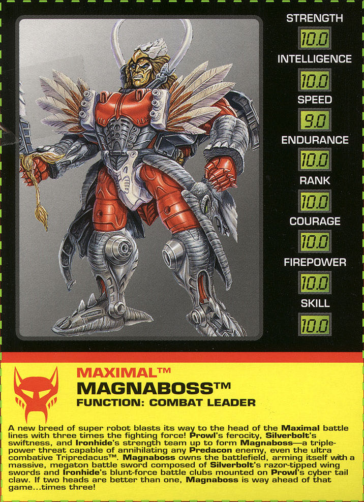 Magnaboss (Ironhide, Prowl, Silverbolt) - Hasbro (Transformers: Beast Wars) action figure collectible [Barcode 076281803586] - Main Image 3