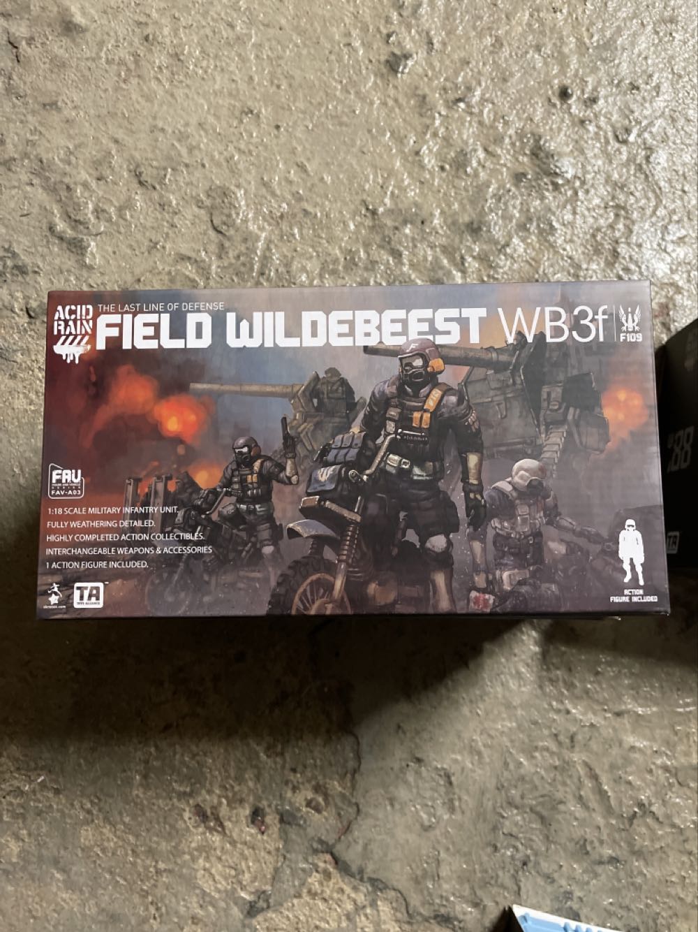 30073 Alliance Acid Rain World Field Wildebeest Wb3f 3.75 1 18 Misb  action figure collectible [Barcode 4897074030073] - Main Image 2