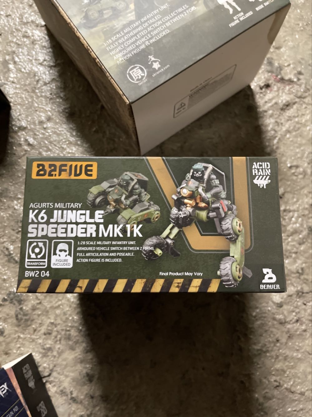 B2five Acid Rain 1 28 Scale K6 Jungle Speeder Mk1k Bw2 04 New In Box  action figure collectible [Barcode 4589500502093] - Main Image 2