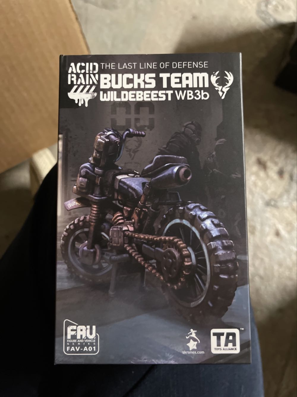 Toys Alliance Acid Rain Fav Series Bucks Team Wildebeest Wb3b Off-road Motorcycle  action figure collectible [Barcode 4897074030059] - Main Image 2