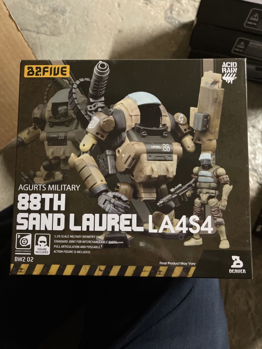Acid Rain B2five 88th Sand Laurel La4s4 Action Figure Set  action figure collectible [Barcode 4589500502086] - Main Image 2