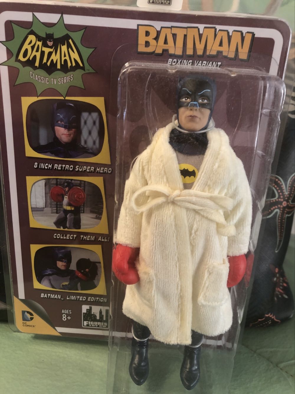 Batman: Boxing Variant - Figures Toy Company (Batman Classic Tv Series) action figure collectible [Barcode 728028299076] - Main Image 2