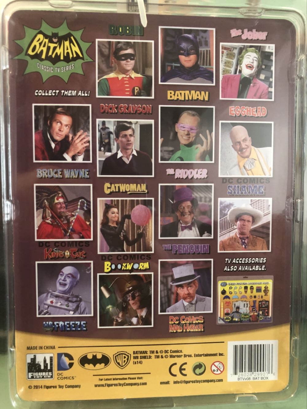 Batman: Boxing Variant - Figures Toy Company (Batman Classic Tv Series) action figure collectible [Barcode 728028299076] - Main Image 3