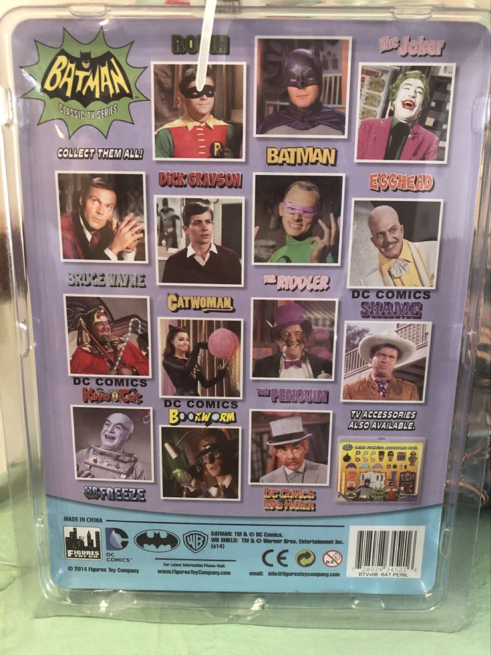 Figures Toy Co Batman Tv Series Batman Heroes In Peril Variant - Figures Toy Company (Batman Classic Tv Series) action figure collectible [Barcode 728028345216] - Main Image 2