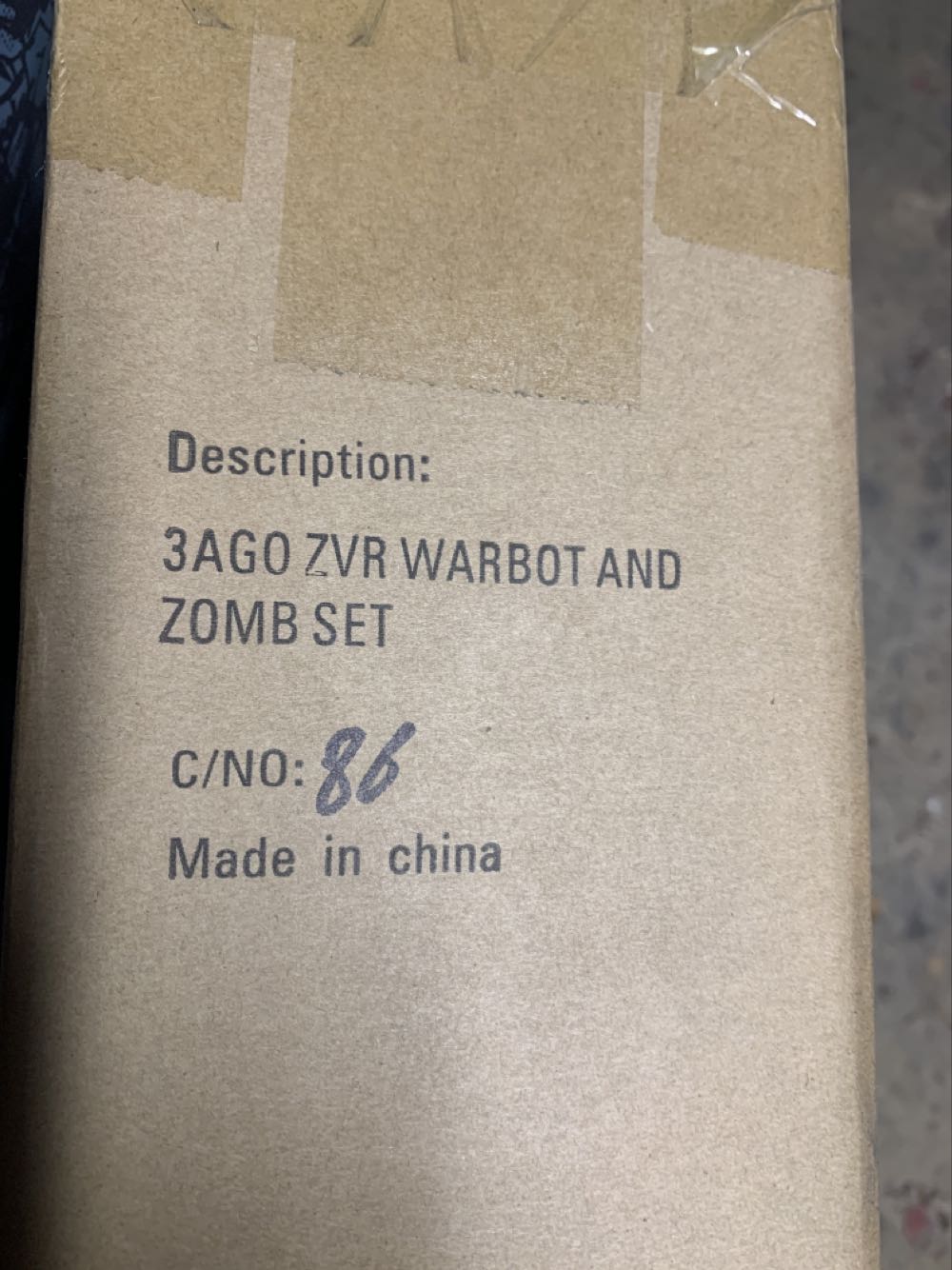 WarBot And Zomb Set - ThreeA action figure collectible - Main Image 2