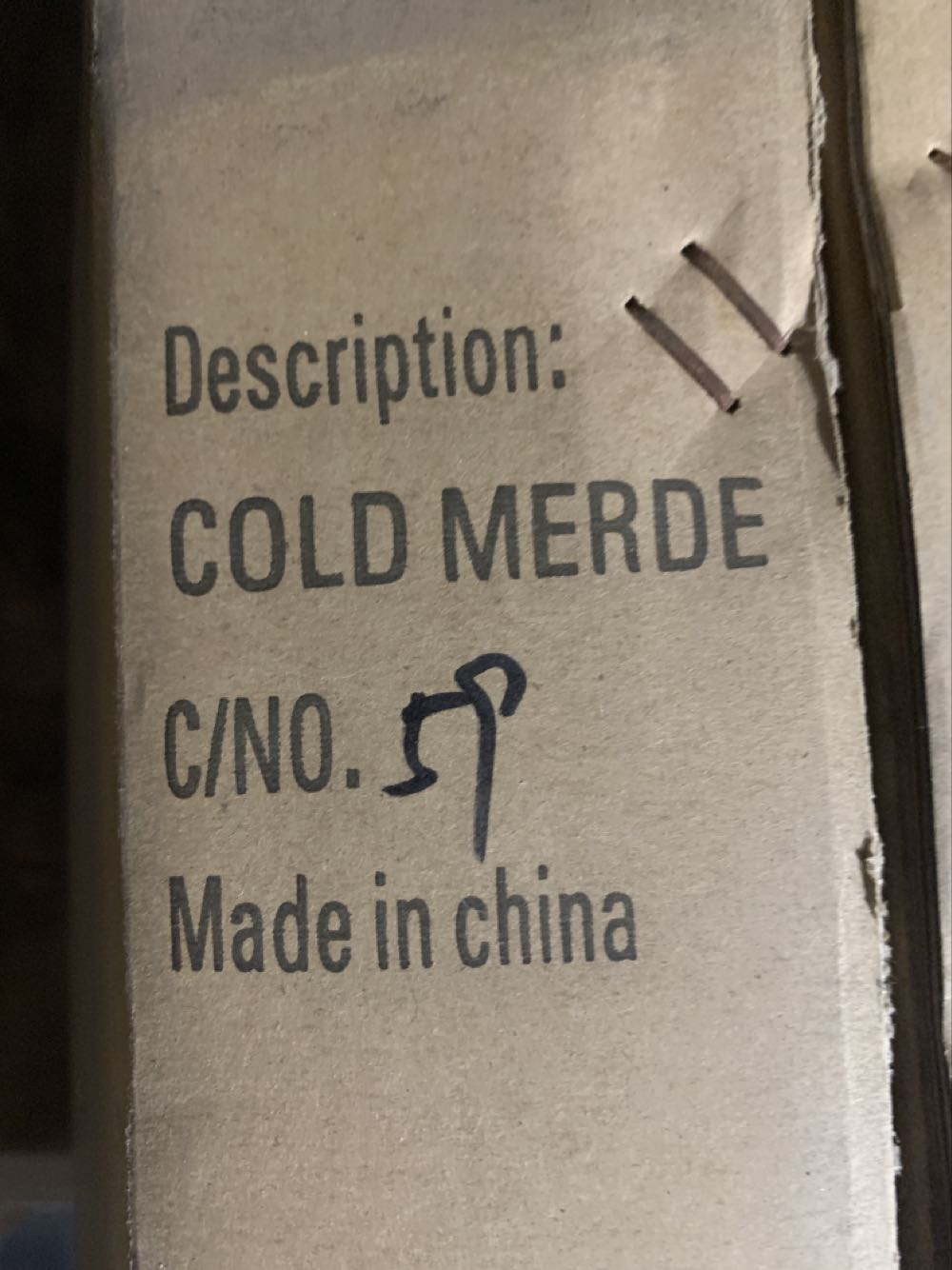 Cold Merde - ThreeA action figure collectible - Main Image 2