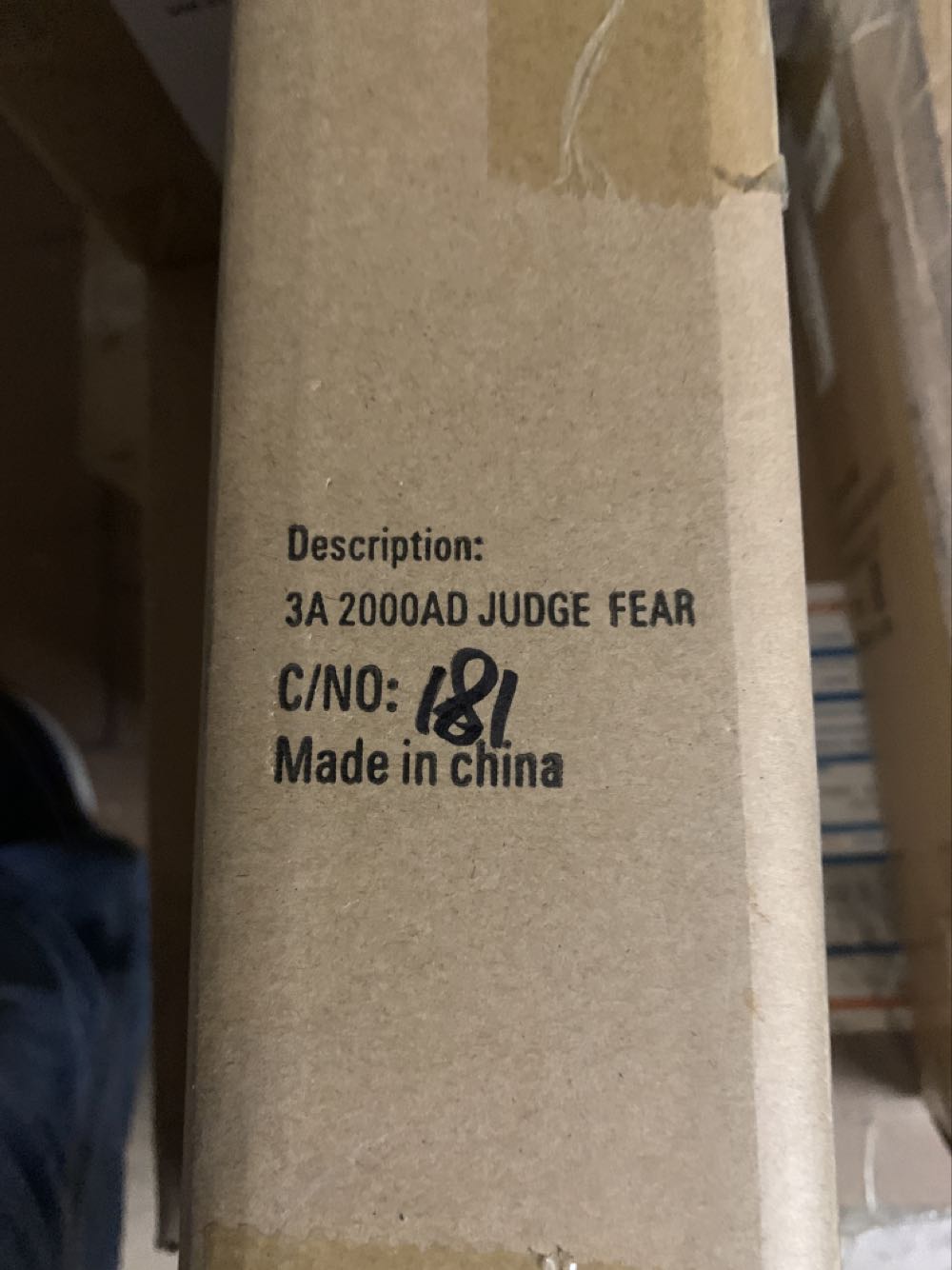2000ad Judge Fear - ThreeA action figure collectible - Main Image 2