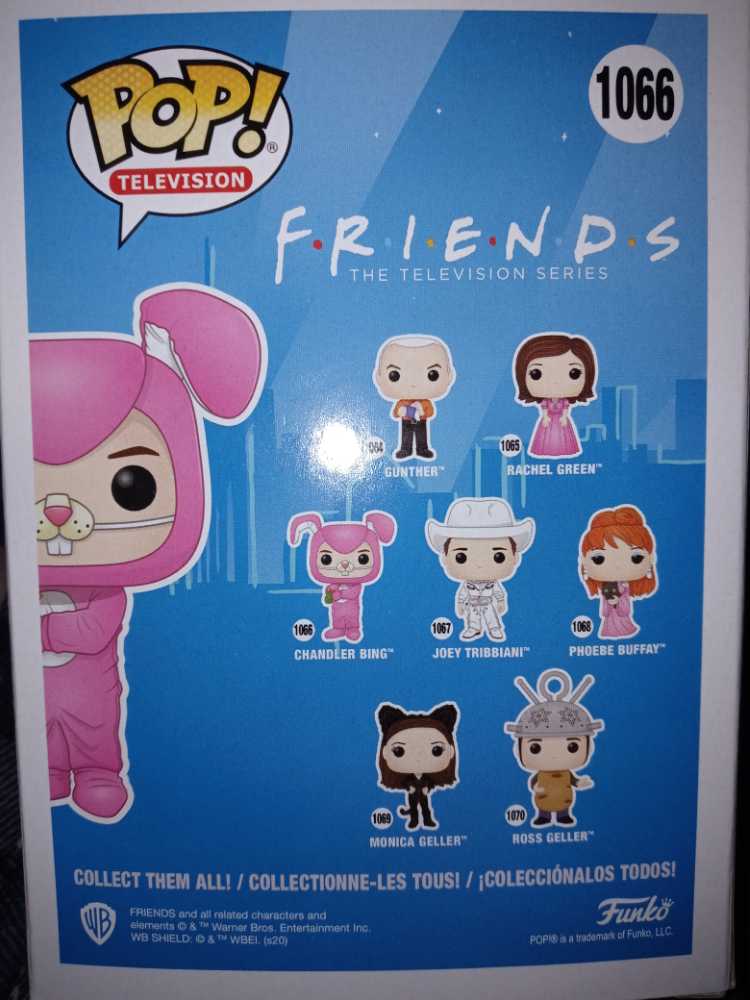 Pop Tv: Friends Chandler As Bunny - Funko (Friends) (Friends: The TV Series) action figure collectible [Barcode 889698419529] - Main Image 2