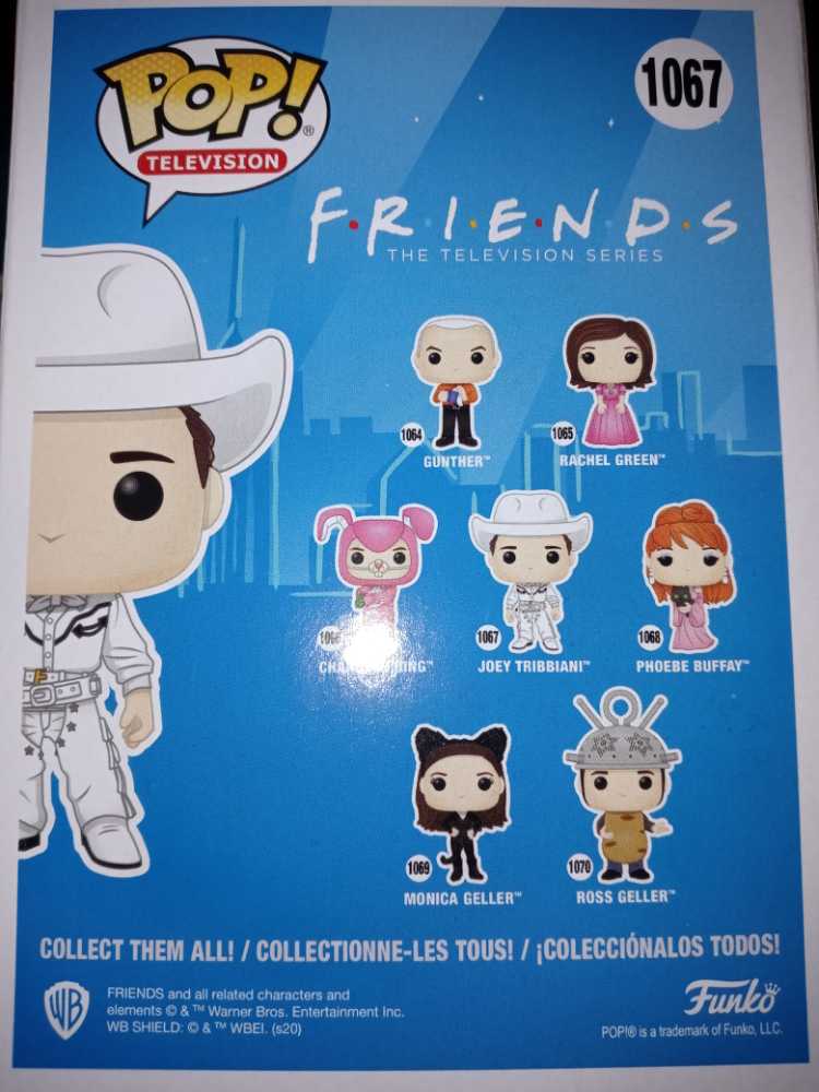 Friends: Cowboy Joey #1067 - Funko (Friends) (Friends: The TV Series) action figure collectible [Barcode 889698419536] - Main Image 2