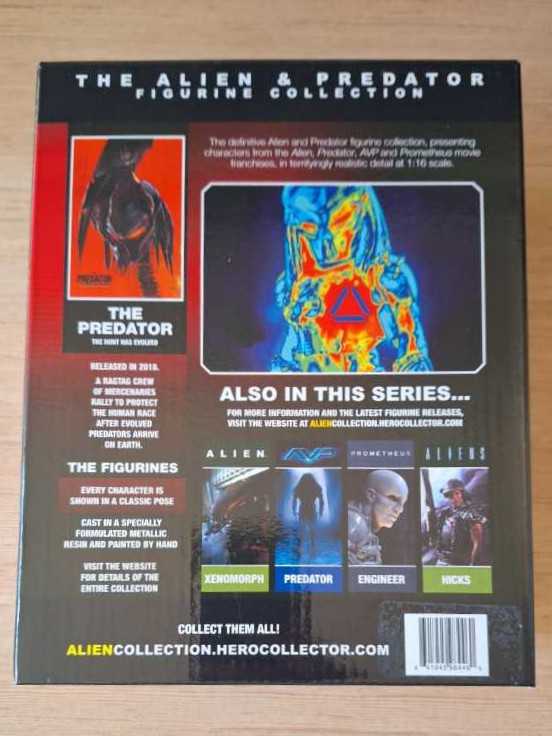 Eaglemoss Alien & Predator Figurine Collection: #50 Predator: Killer Clan Predator Figurine Multicolor  action figure collectible [Barcode 641945984460] - Main Image 3