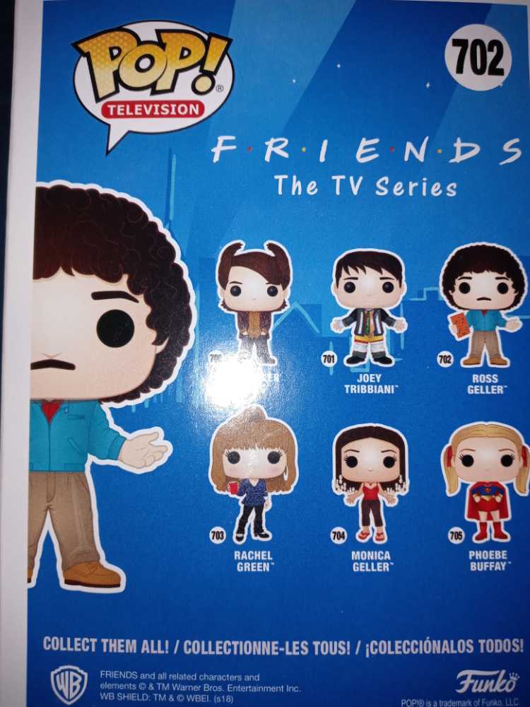 Ross Geller (80s) - Funko (Funko Pop) action figure collectible [Barcode 889698327466] - Main Image 2