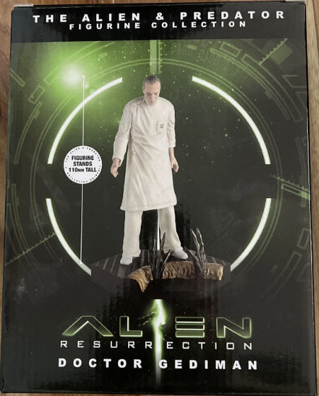 AvP: Alien Resurrection: Dr. Jonathan Gediman  - Eaglemoss Collections (Space/Horror) action figure collectible [Barcode 641945984385] - Main Image 2