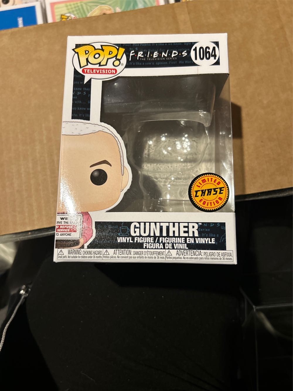 Friends: Gunther #1064 (Chase) - Funko (Funko Pop) action figure collectible [Barcode 889698419468] - Main Image 3