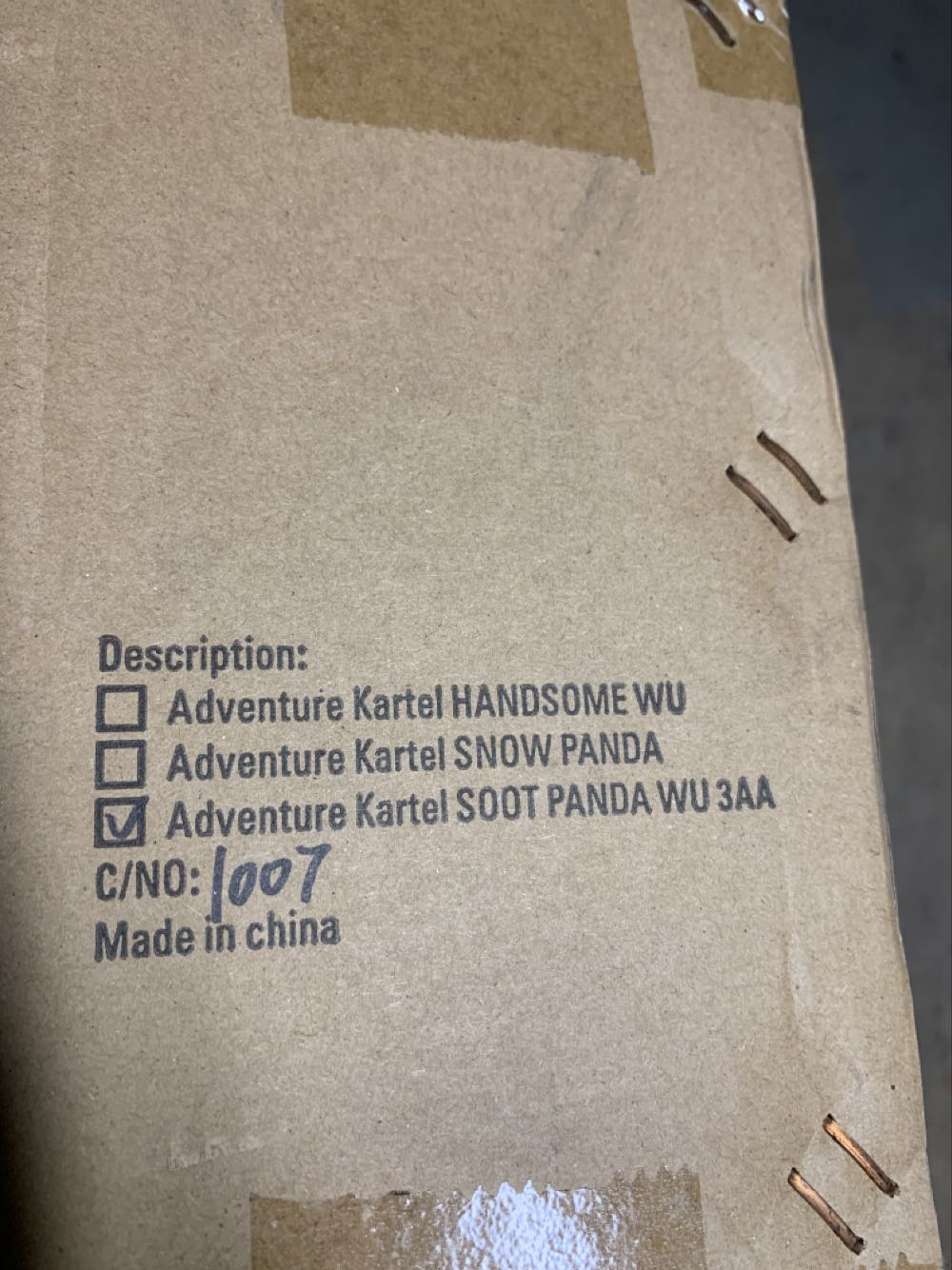 Soot Panda Wu 3AA - ThreeA action figure collectible [Barcode 4897056210974] - Main Image 2