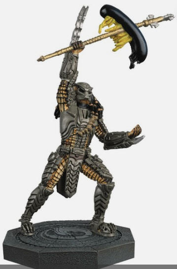 Predator: Eaglemoss Alien & Predator Figure Collection #1: Scar Predator Resin Figurine - 	Eaglemoss Capital Ltd. (Sc-fi, Horror) action figure collectible [Barcode 641945982282] - Main Image 4