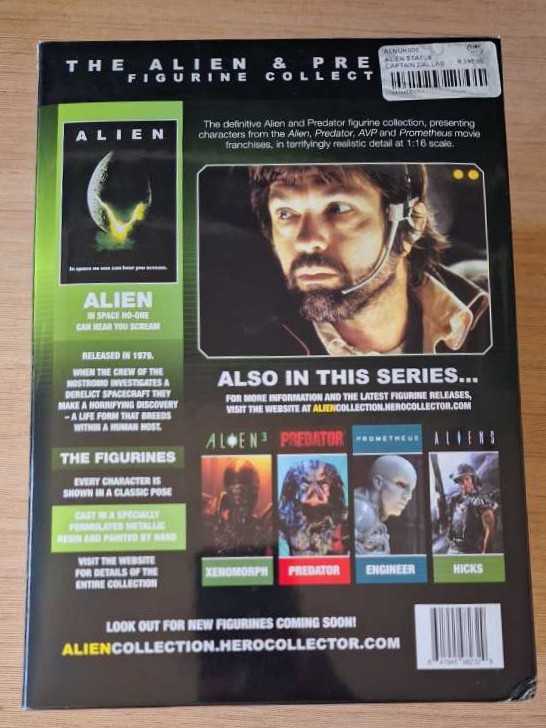 Eaglemoss Alien & Predator Figure Collection #6: Dallas From Alien Resin Figurine  action figure collectible [Barcode 641945982329] - Main Image 2