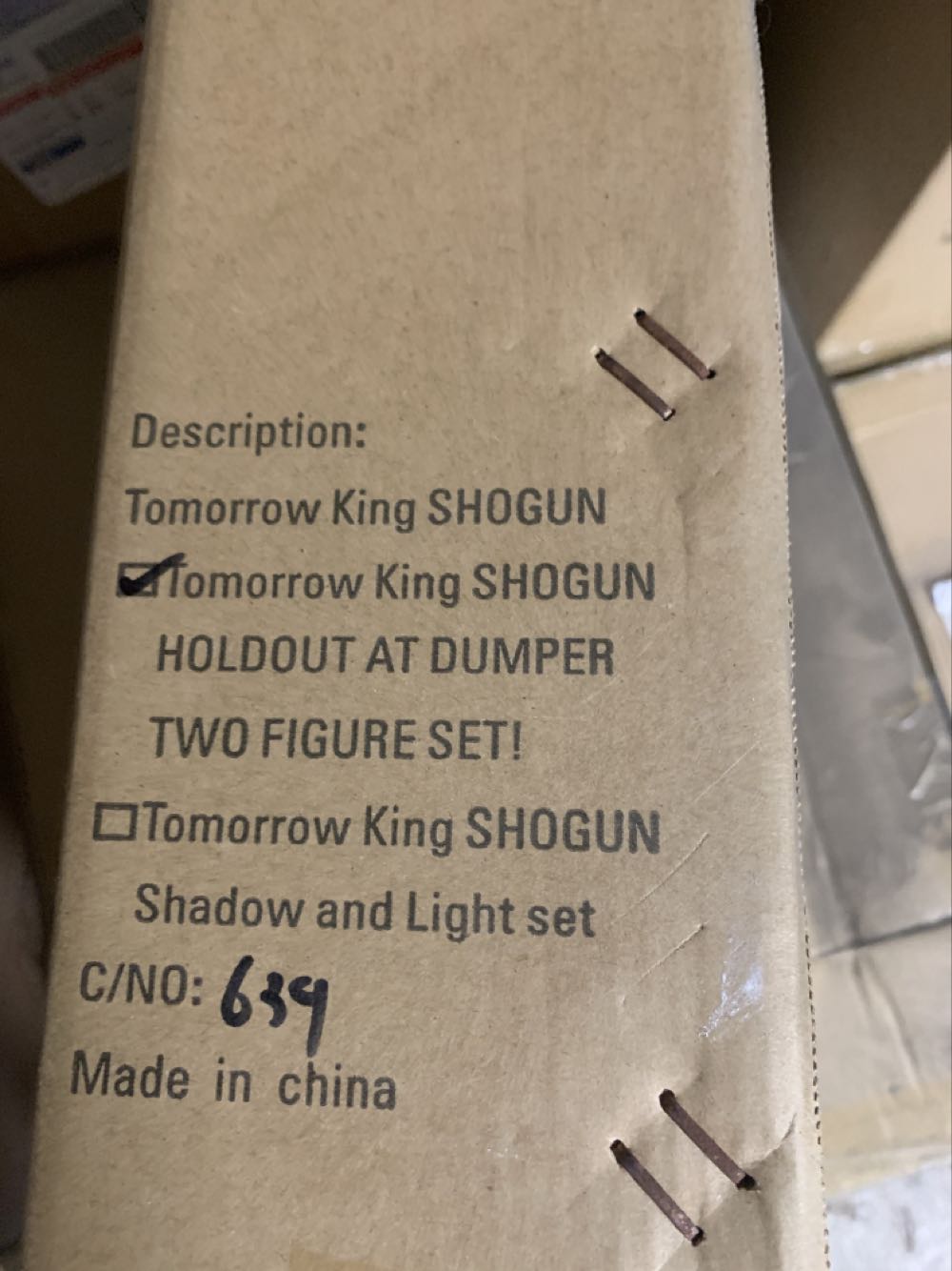 Shogun Holdout At Dumper Two Figure Set - ThreeA action figure collectible - Main Image 2