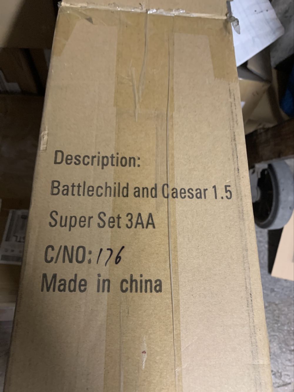 Battlechild And Caesar - ThreeA action figure collectible - Main Image 2