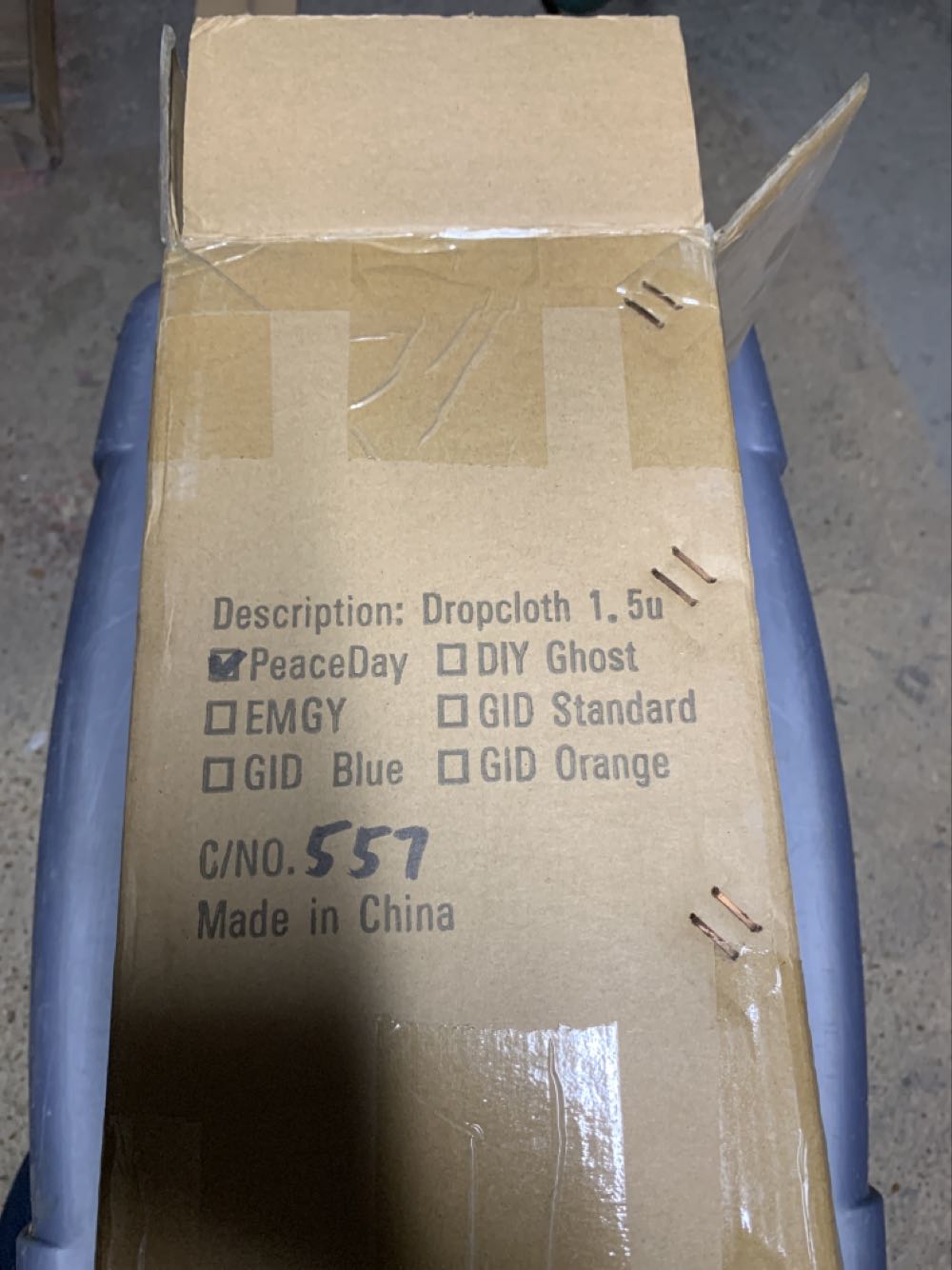 Dropcloth “Peace Day”  action figure collectible - Main Image 2