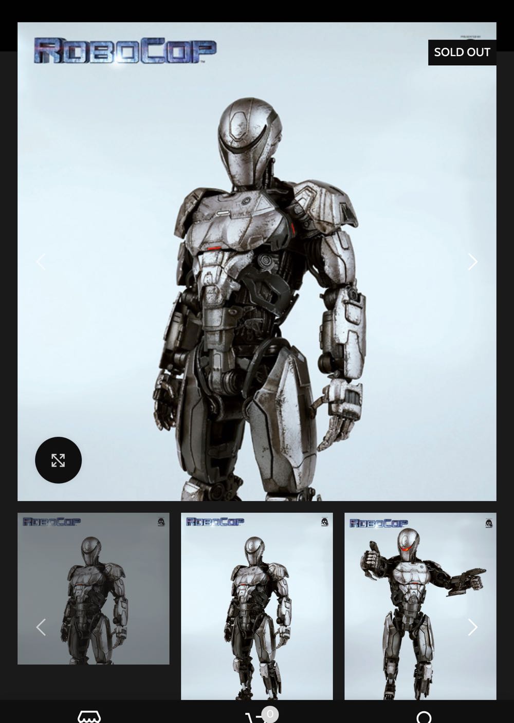 Robocop Em-208 Threezero 12-inch Light-up - Threezero (Robocop) action figure collectible [Barcode 4897056200210] - Main Image 3