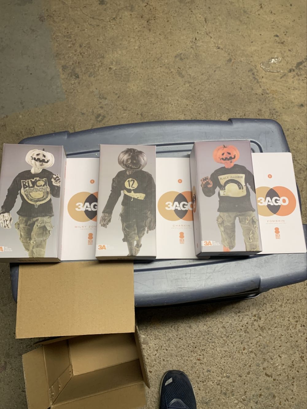 Three Moods Of Zombkin Set - ThreeA action figure collectible - Main Image 2