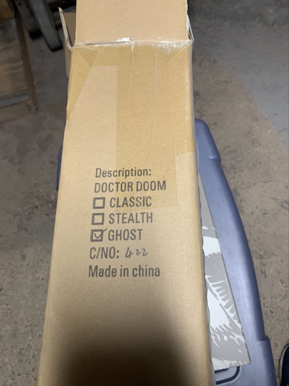 Doctor Doom “Ghost” - ThreeA action figure collectible [Barcode 4897056211292] - Main Image 3