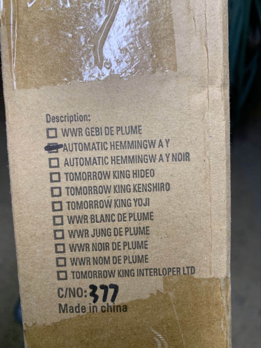 Automatic Hemmingway - ThreeA action figure collectible [Barcode 4897056211438] - Main Image 2