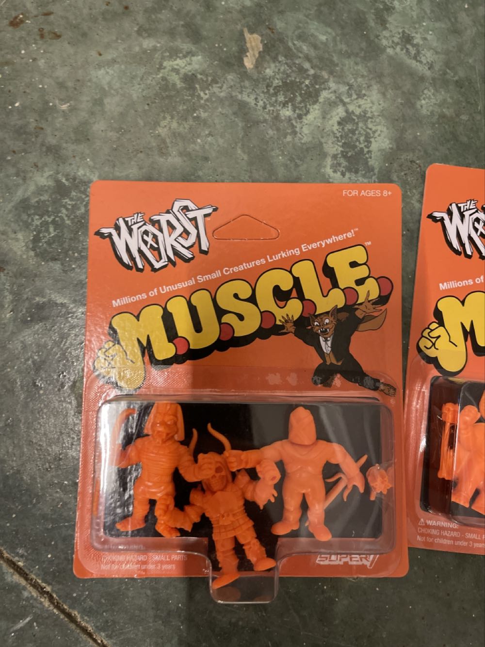 The Worst MUSCLE Orange - Super 7 action figure collectible [Barcode 086547346290] - Main Image 1