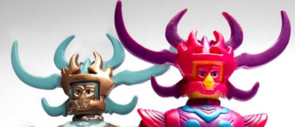 Super7 Reaction Heavy Metal Lord Of Light Cosmic Creator Loot Crate Glow Figure - Super 7 action figure collectible [Barcode 086547346498] - Main Image 4