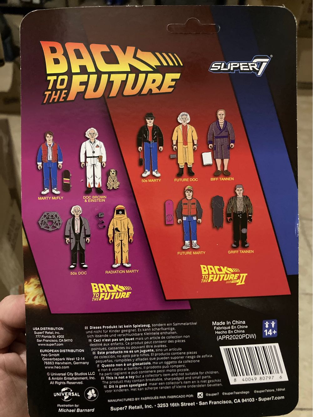 Super 7 Marty McFly (Fifties) - Super7 (Back To The Future Part II) action figure collectible [Barcode 840049807976] - Main Image 3