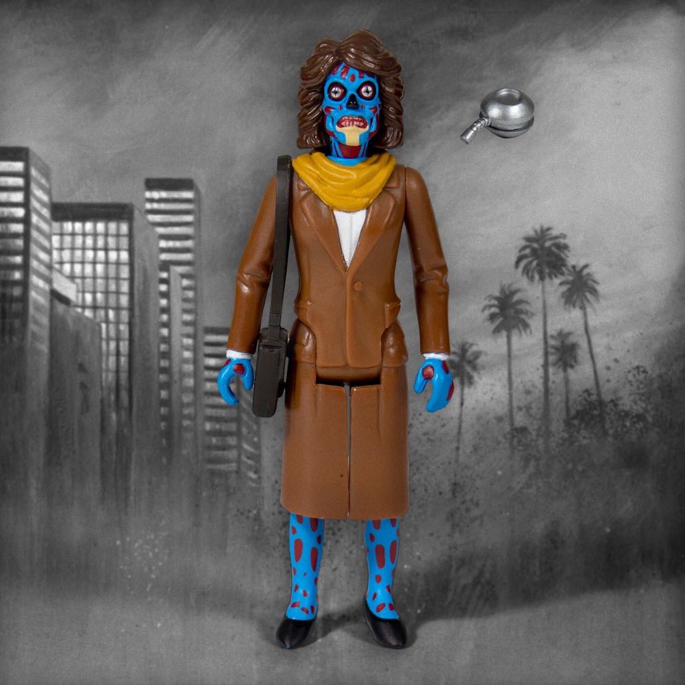 Reaction Super7: They Live Female Ghoul - Super 7/ReAction (They Live) action figure collectible [Barcode 811169038380] - Main Image 3