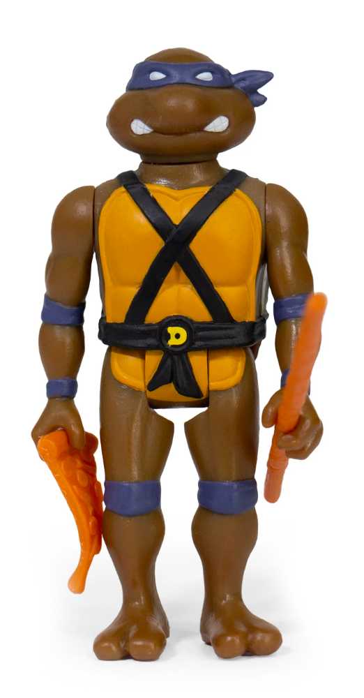 Donatello - Super 7-Reaction Figures (Teenage Mutant Ninja Turtles: ReAction Figures) action figure collectible [Barcode 840049802247] - Main Image 3