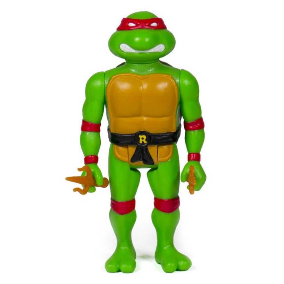 Raphael TMNT Teenage Mutant Ninja Turtles Reaction  - Super 7 / ReAction Figures (Teenage Mutant Ninja Turtles: ReAction Figures) action figure collectible [Barcode 840049802216] - Main Image 3