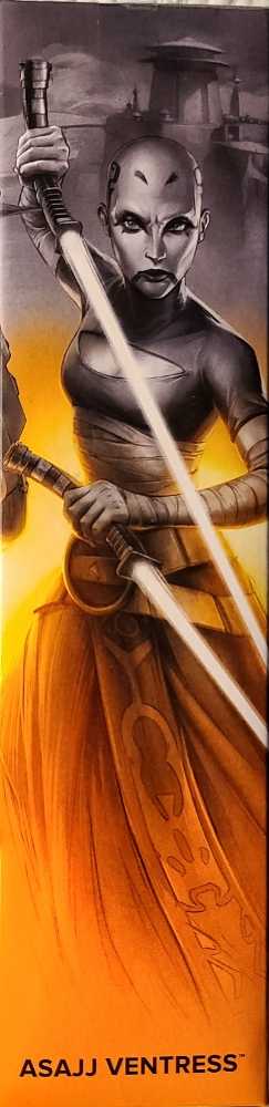 Black Series Stripe Yellow - #07 Asajj Ventress Star Wars TCW - Hasbro (Star Wars Clone Wars Animated Series) action figure collectible [Barcode 5010993813391] - Main Image 3