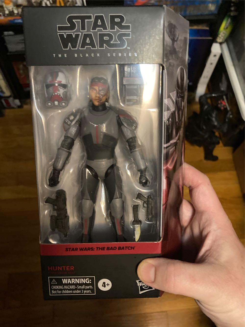 Star Wars Black Series Bad Batch Hunter - Hasbro (Star Wars - Bad Batch) action figure collectible [Barcode 5010993813353] - Main Image 2